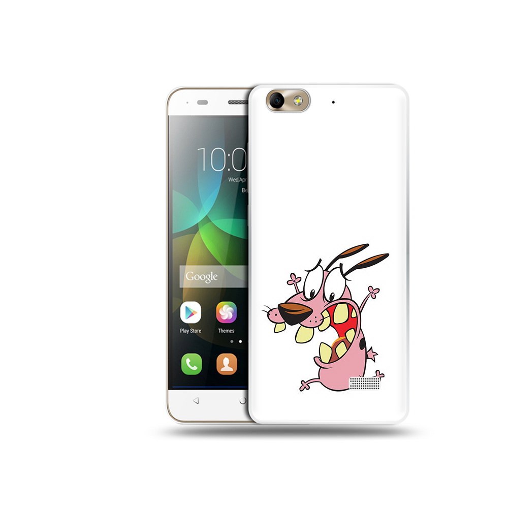 

Чехол MyPads Tocco для Honor 4C зубастый бобик (PT10946.43.371), Прозрачный, Tocco