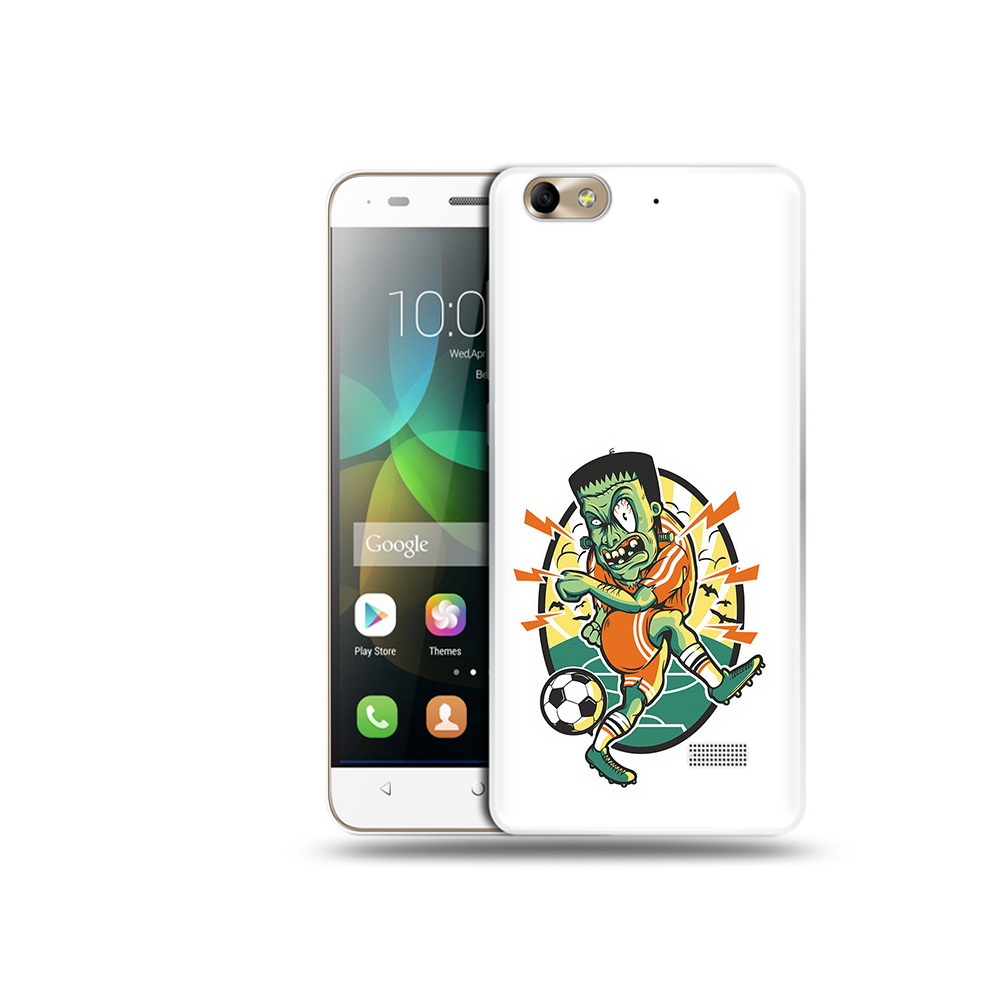 

Чехол MyPads Tocco для Honor 4C зомби футболист (PT10946.43.368), Прозрачный, Tocco