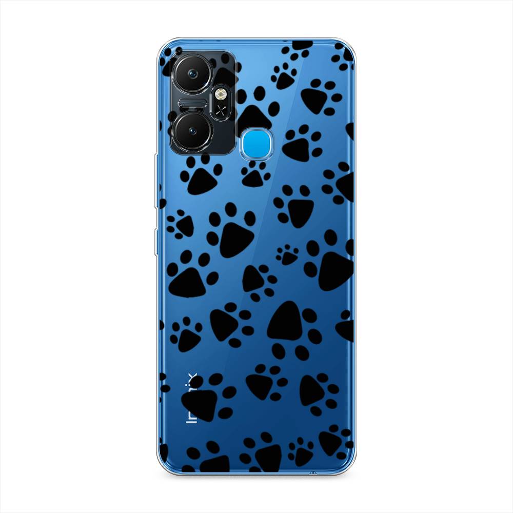 

Чехол Awog "Лапки черные" на Infinix Smart 6 Plus / Инфиникс Смарт 6 Плюс, Черный, 3102350-2