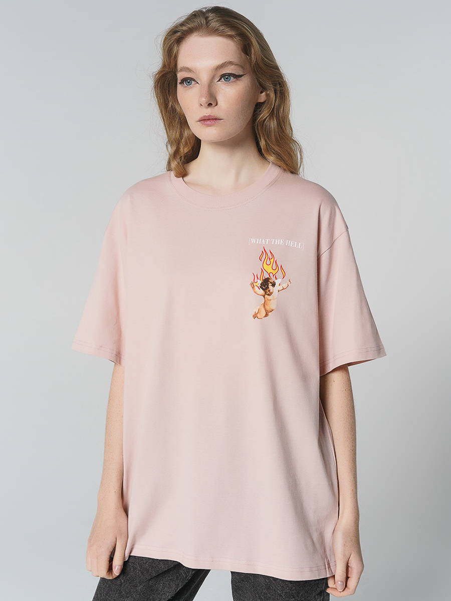 

Футболка женская ТВОЕ 84255 розовая M, 84255