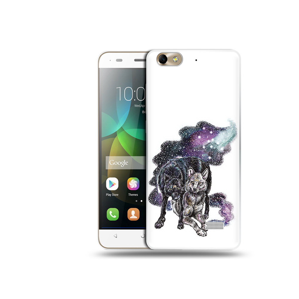 

Чехол MyPads Tocco для Honor 4C звездные волки (PT10946.43.352), Прозрачный, Tocco