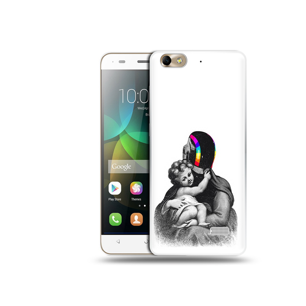 

Чехол MyPads Tocco для Honor 4C защитник в шлеме (PT10946.43.350), Прозрачный, Tocco