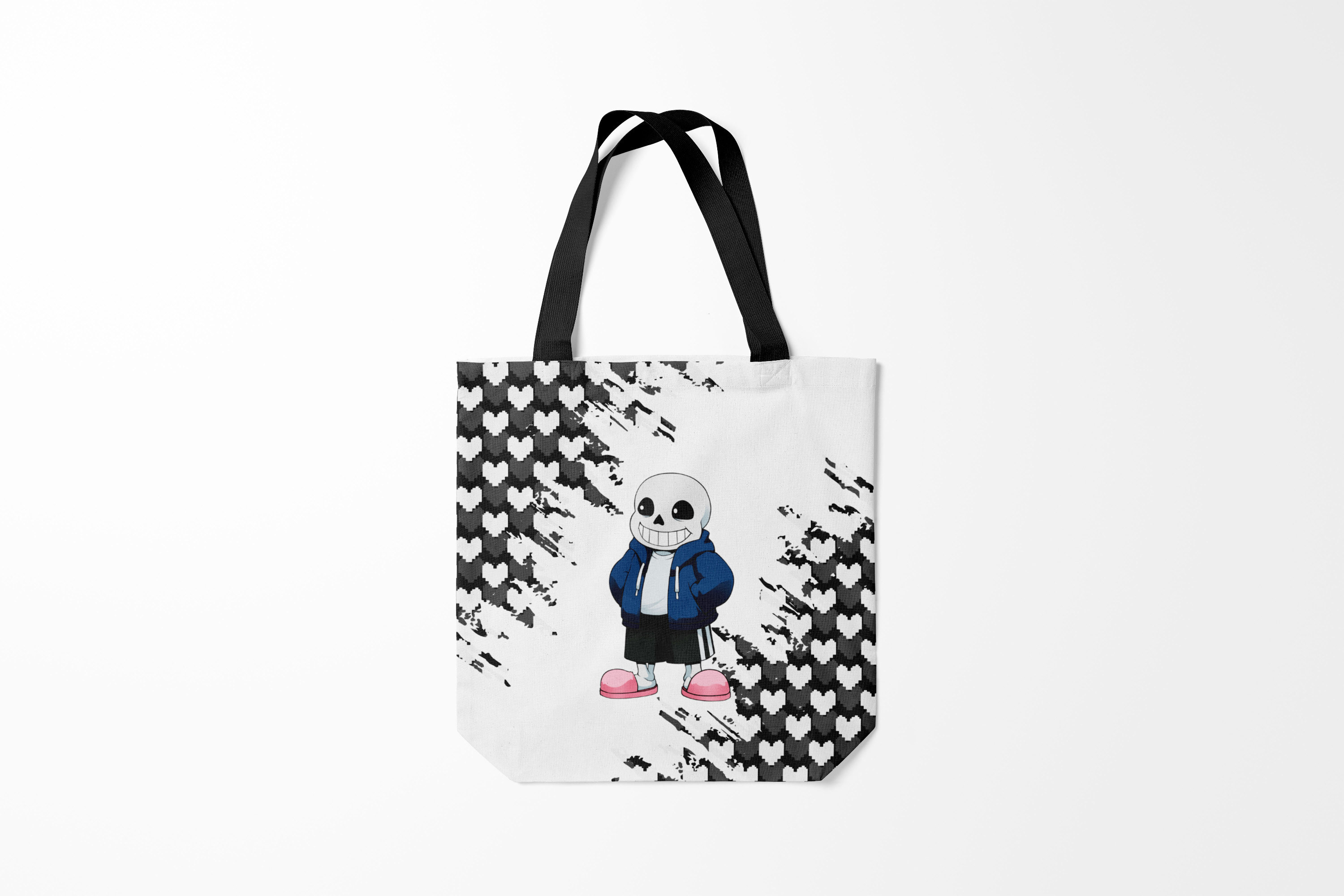 

Сумка шoппер унисекс Burnettie Undertale, белый, Undertale