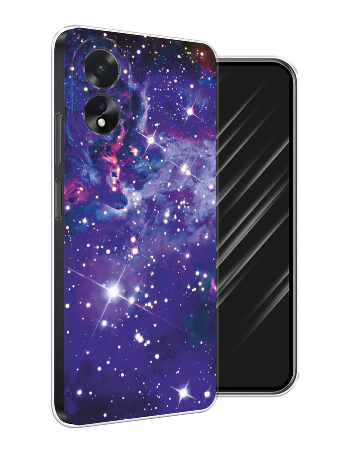 

Чехол Awog на Oppo A38 "Яркая галактика", Фиолетовый, 2515350-1