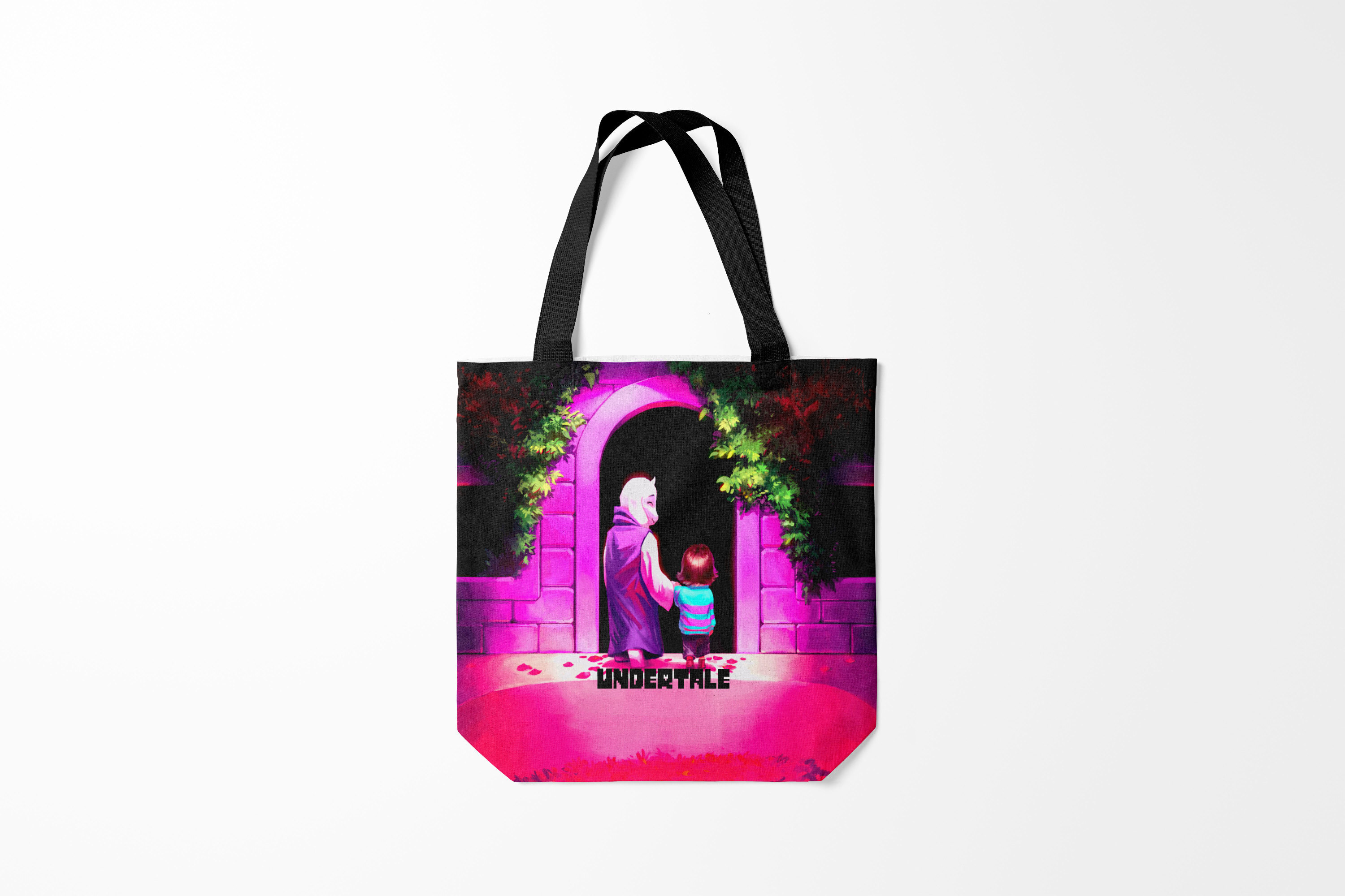 

Сумка шoппер унисекс Burnettie Undertale, розовый, Undertale