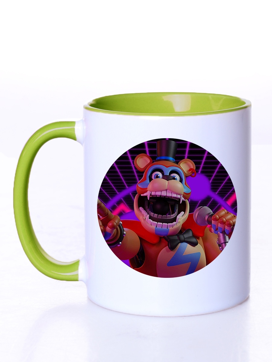 

Кружка Компьютерная игра "Five Nights at Freddy's (FNAF)-Пять ночей у Фредди" 330 мл