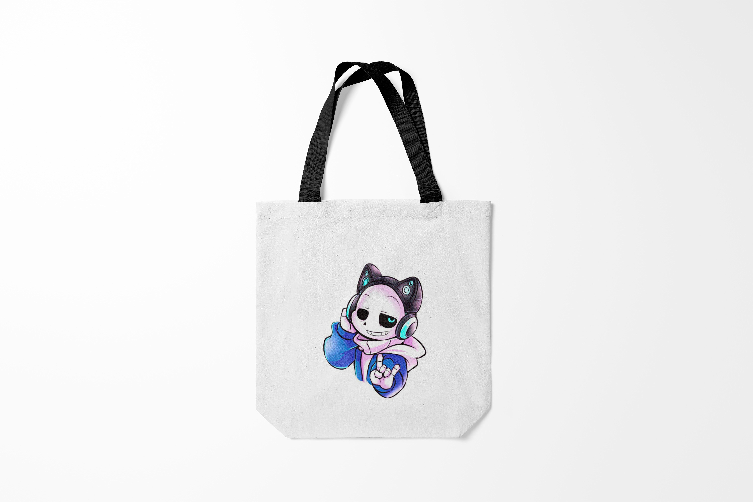 

Сумка шoппер унисекс Burnettie Undertale, белый, Undertale