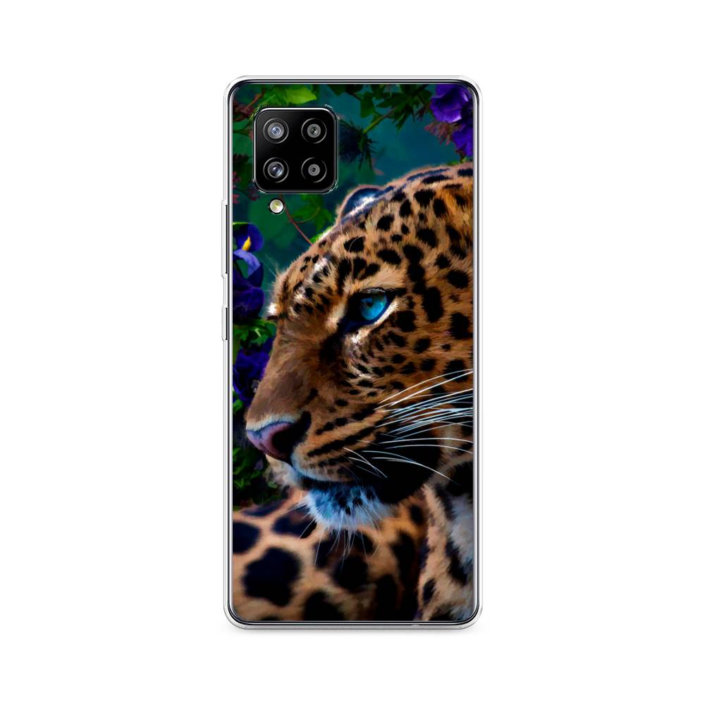 фото Силиконовый чехол "хищный взгляд" на samsung galaxy a42 awog