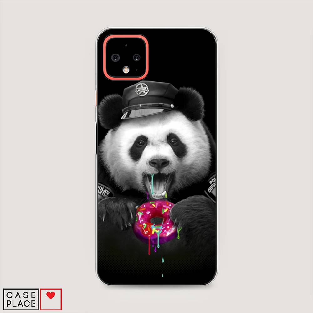 

Чехол Awog на Google Pixel 4 XL "Панда police", Разноцветный, 270550-2