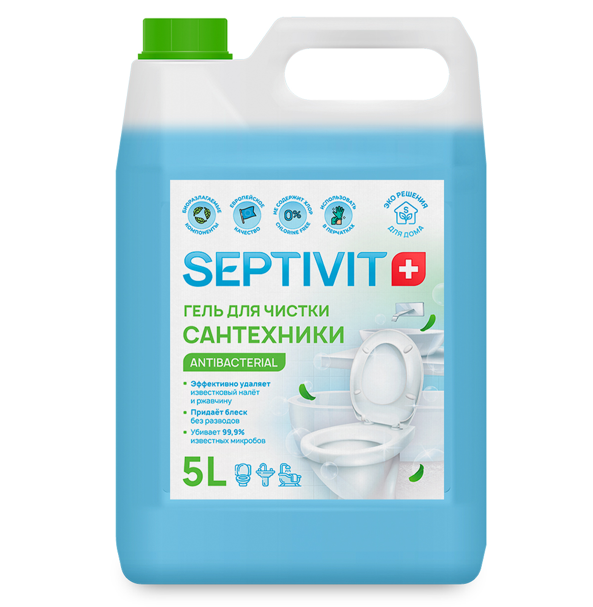 

Средство для чистки сантехники Septivit Premium 5л