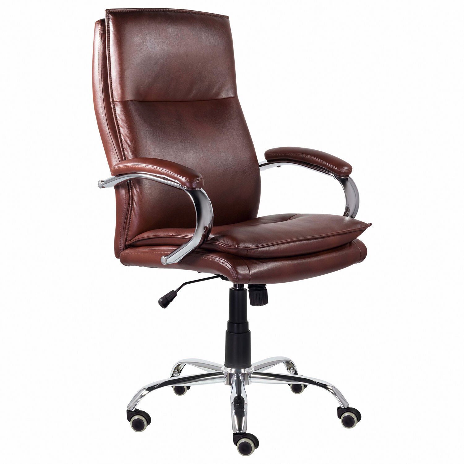 

Кресло офисное BRABIX PREMIUM "Cuba EX-542", экокожа, коричневое, 532550, Коричневый