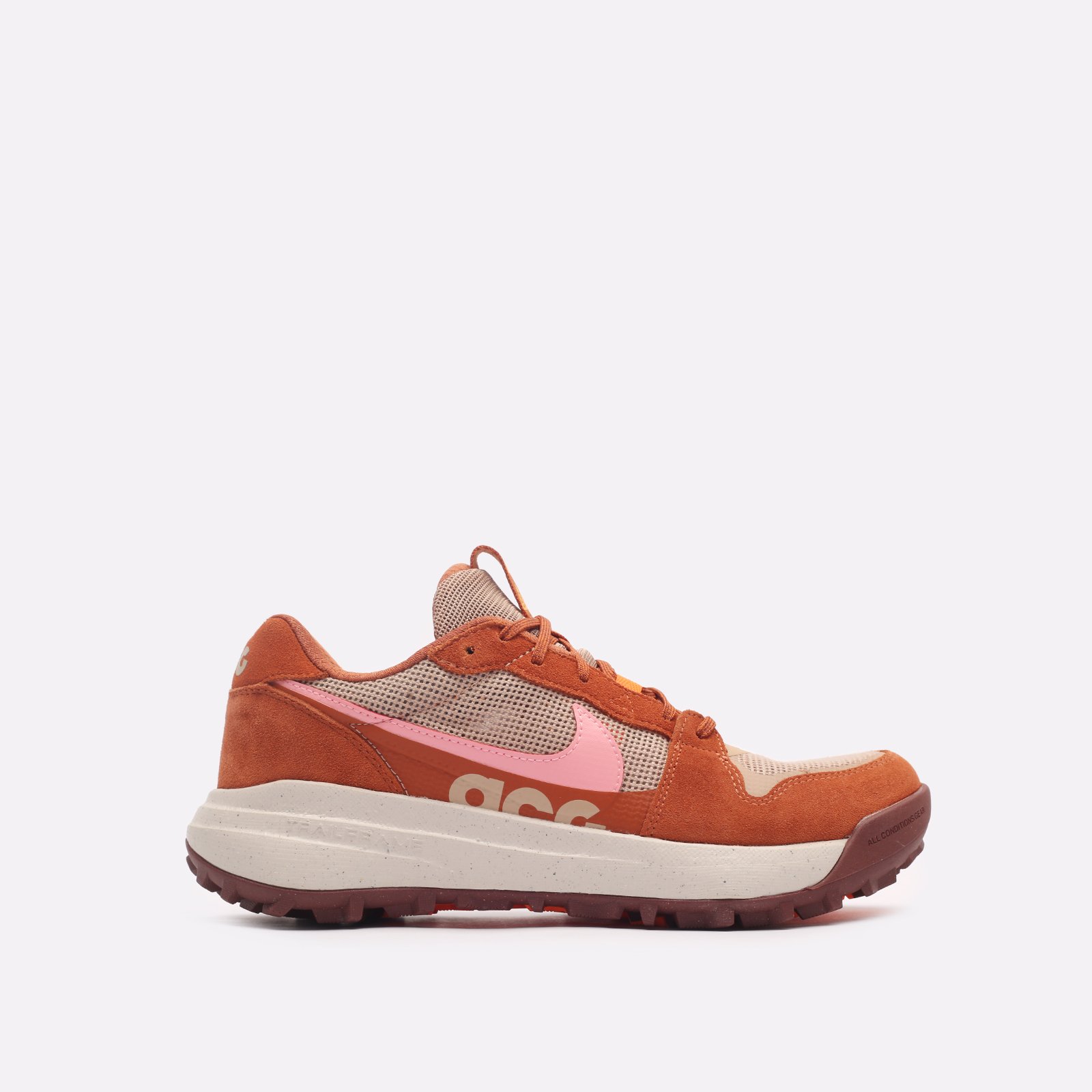 

Кроссовки мужские Nike ACG Lowcate оранжевые 8 US, Оранжевый, ACG Lowcate