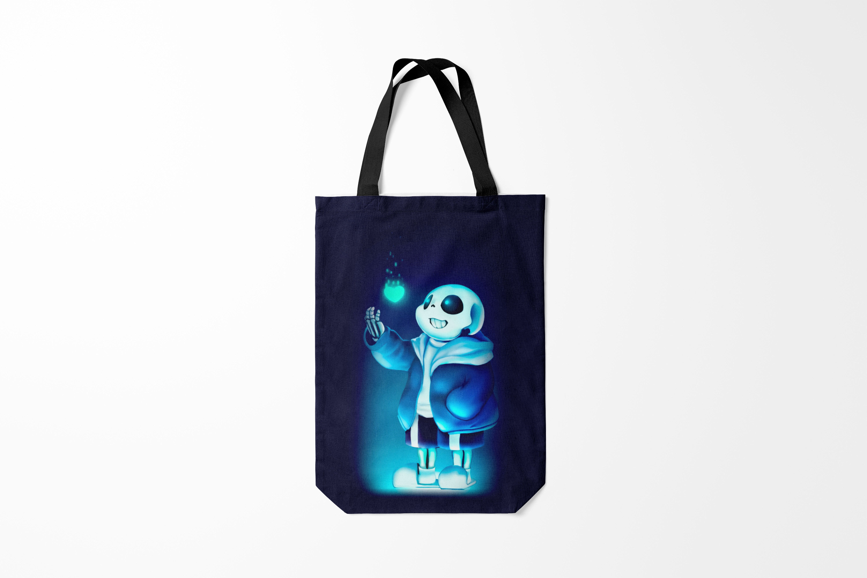 

Сумка шoппер унисекс Burnettie Undertale, черный, Undertale