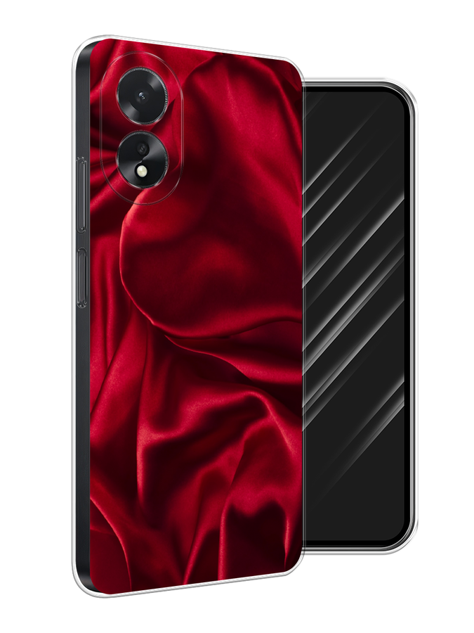 

Чехол Awog на Oppo A38 "Текстура красный шелк", 2515350-1