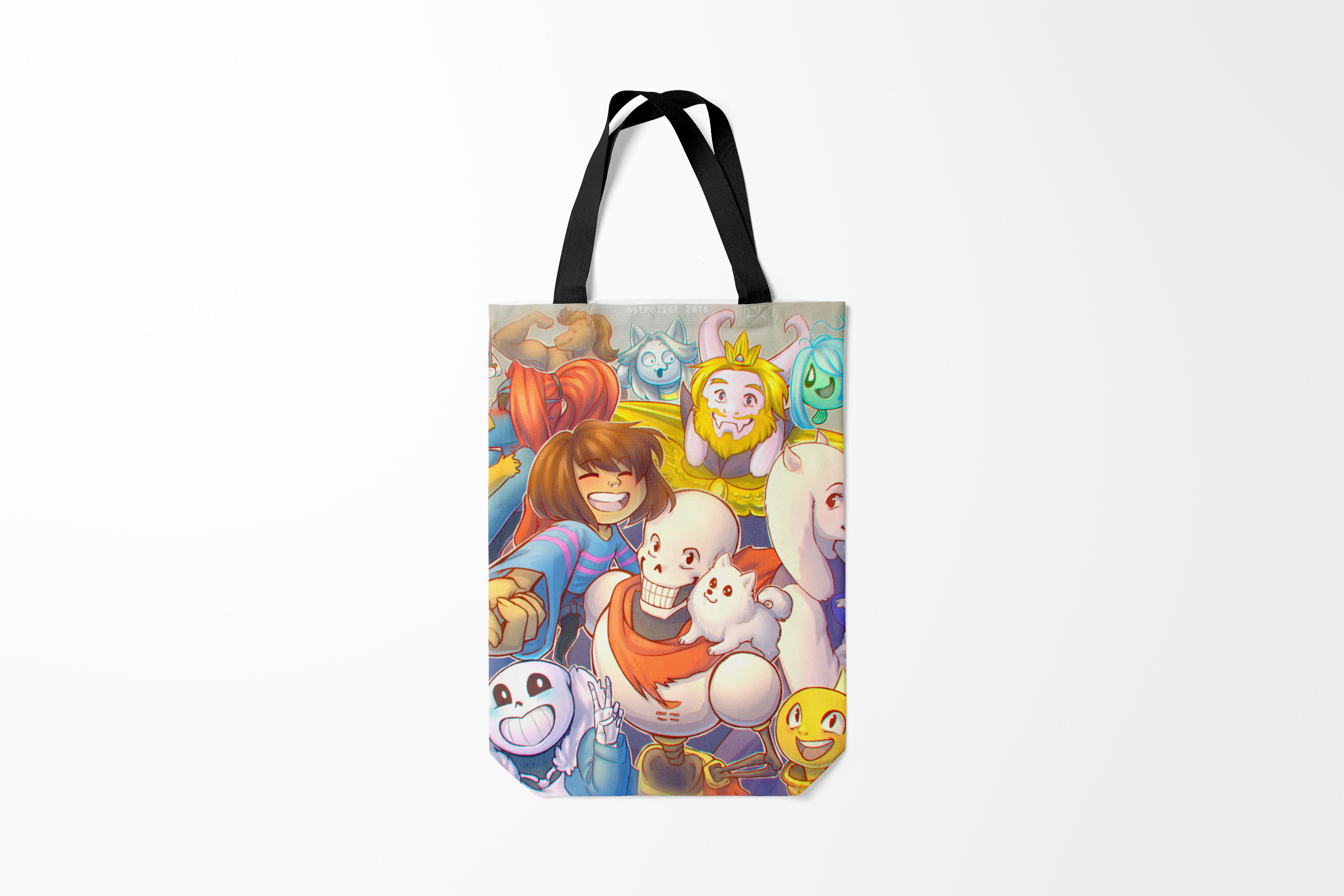 

Сумка шoппер унисекс Burnettie Undertale, разноцветный, Undertale