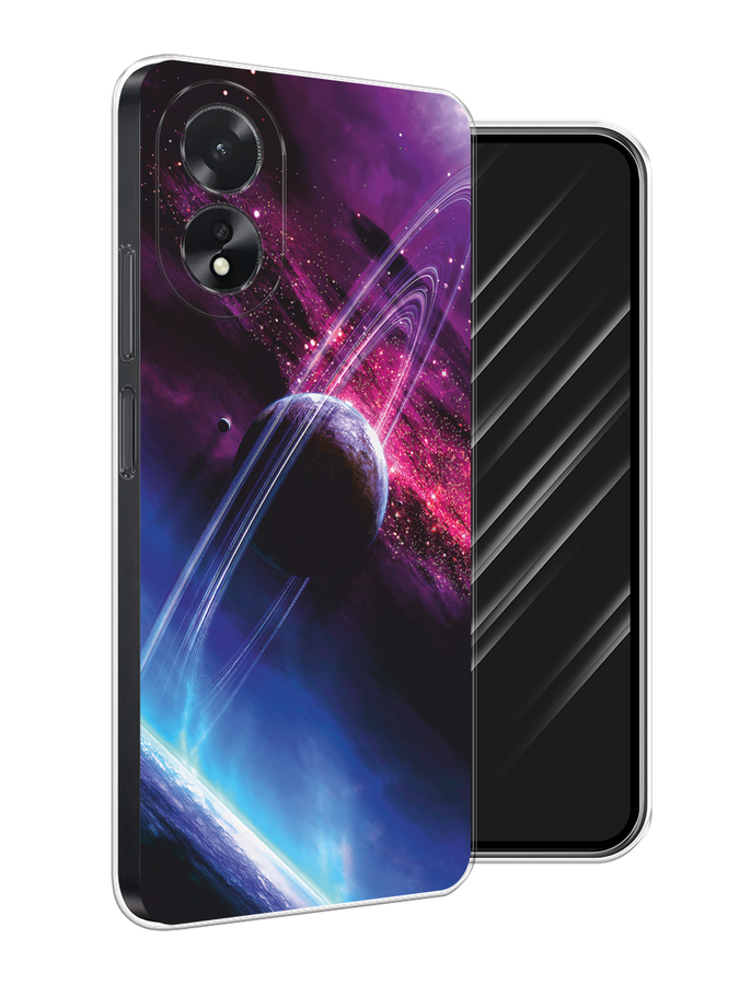 

Чехол Awog на Oppo A38 "Космос 17", Черный;фиолетовый, 2515350-1