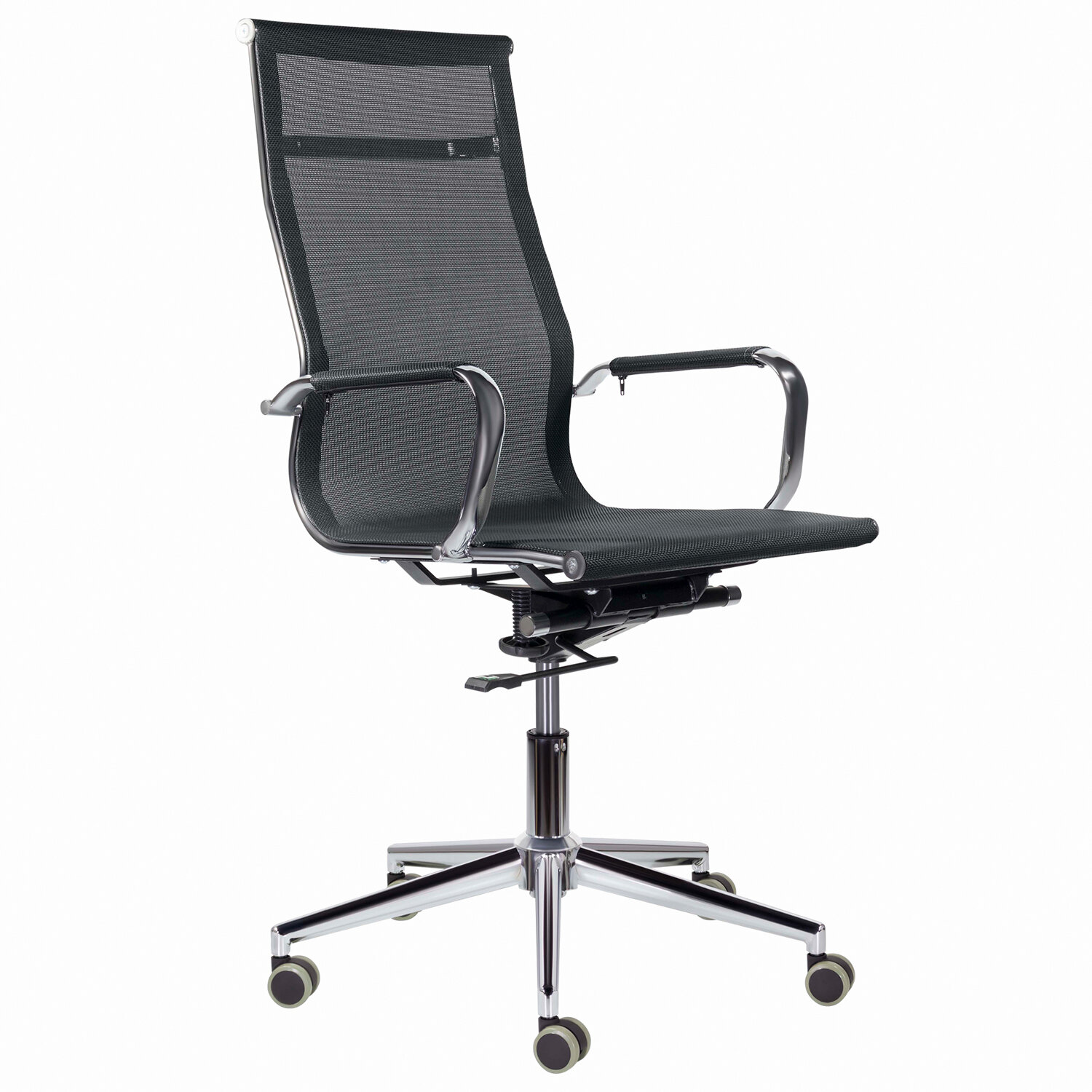 

Кресло офисное BRABIX PREMIUM "Net EX-533", хром, сетка, черное, 532546, Черный