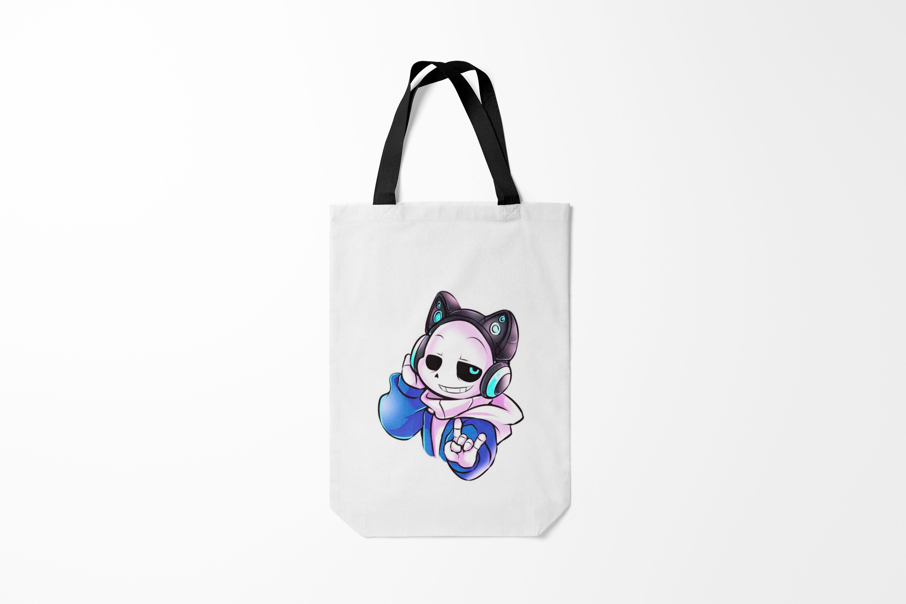 

Сумка шoппер унисекс Burnettie Undertale, белый, Undertale