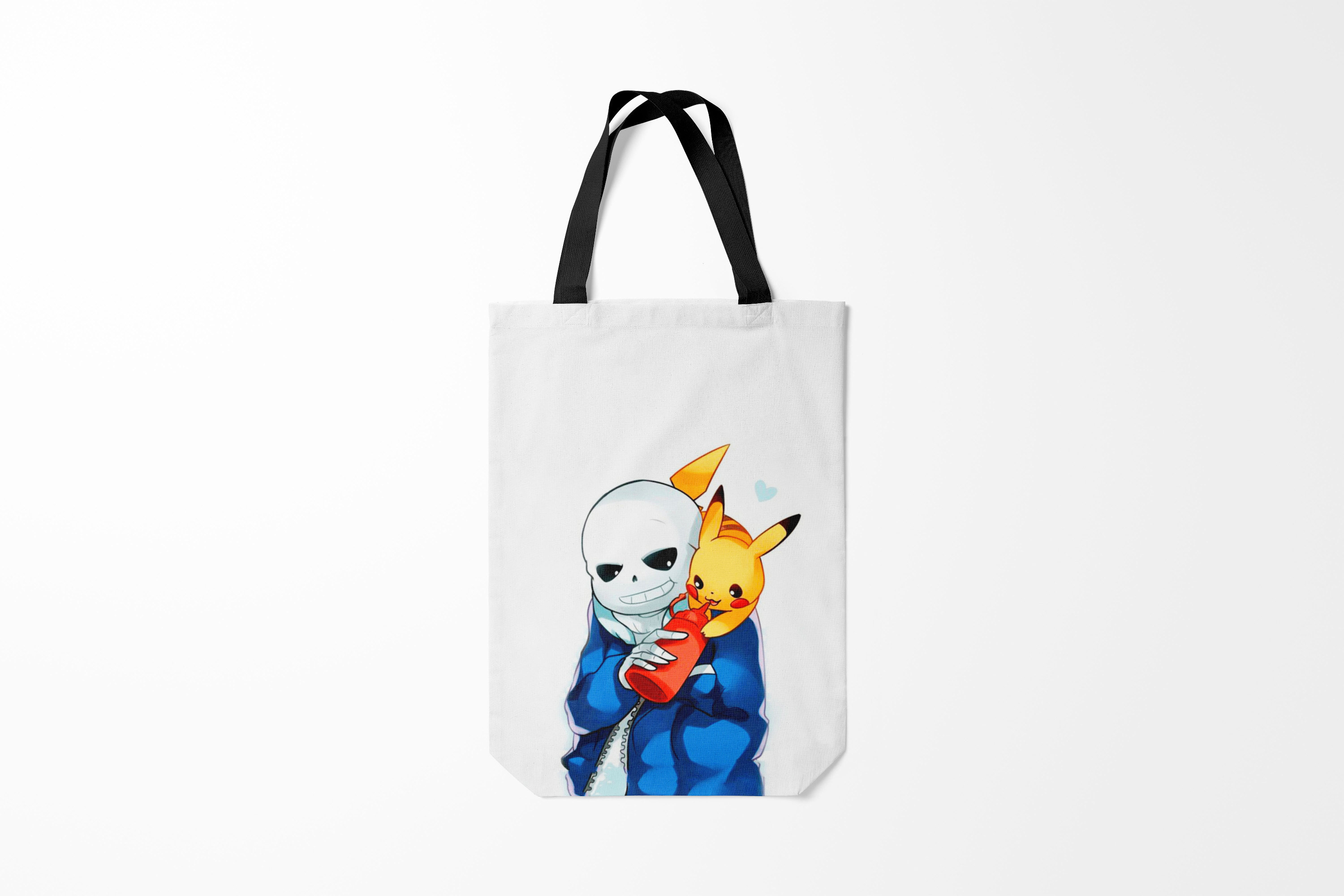 

Сумка шoппер унисекс Burnettie Undertale, белый, Undertale