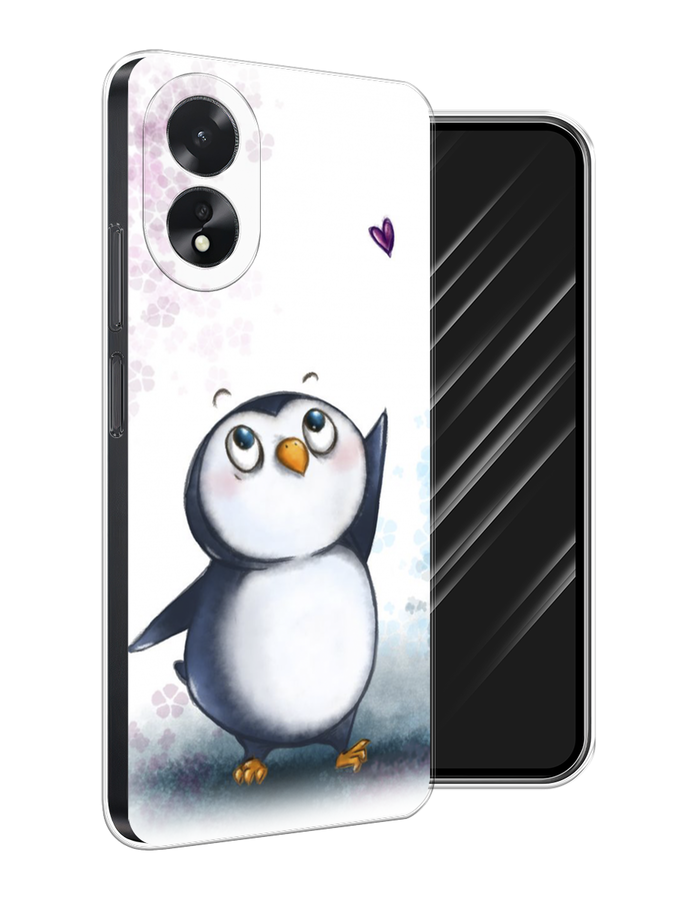 

Чехол Awog на Oppo A38 "Пингвин и сердечко", Белый, 2515350-1