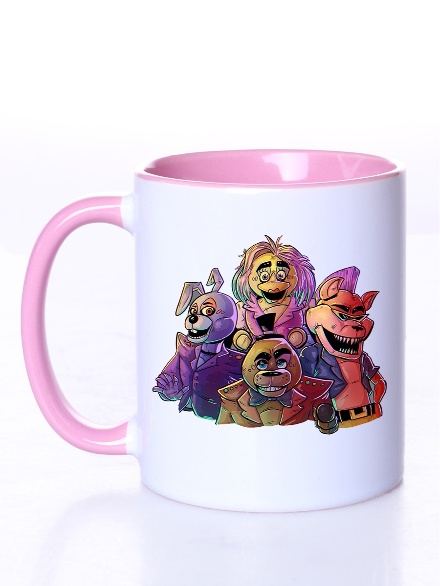 

Кружка Компьютерная игра "Five Nights at Freddy's (FNAF)-Пять ночей у Фредди" 330 мл
