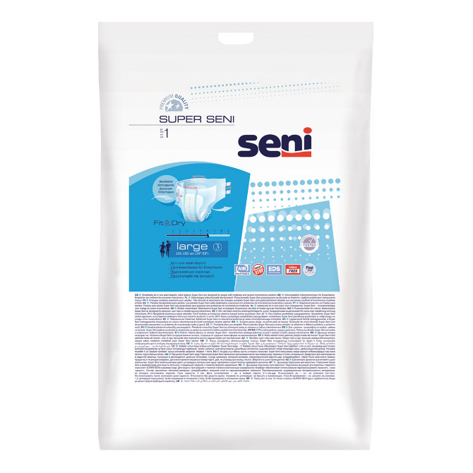 Подгузники для взрослых Seni Super Large 100-150 см
