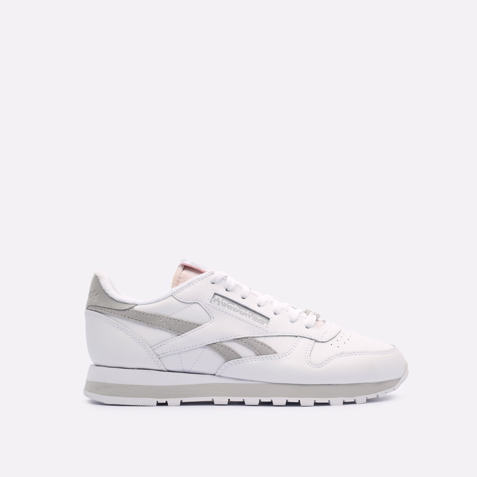 

Кроссовки мужские Reebok Classic Leather белые 8 US, Белый, Classic Leather