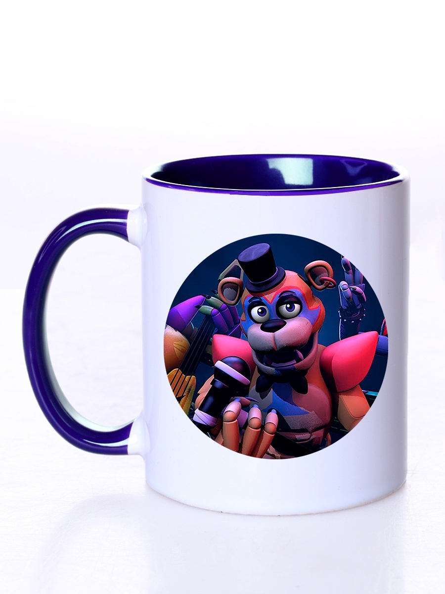 

Кружка Компьютерная игра "Five Nights at Freddy's (FNAF)-Пять ночей у Фредди" 330 мл