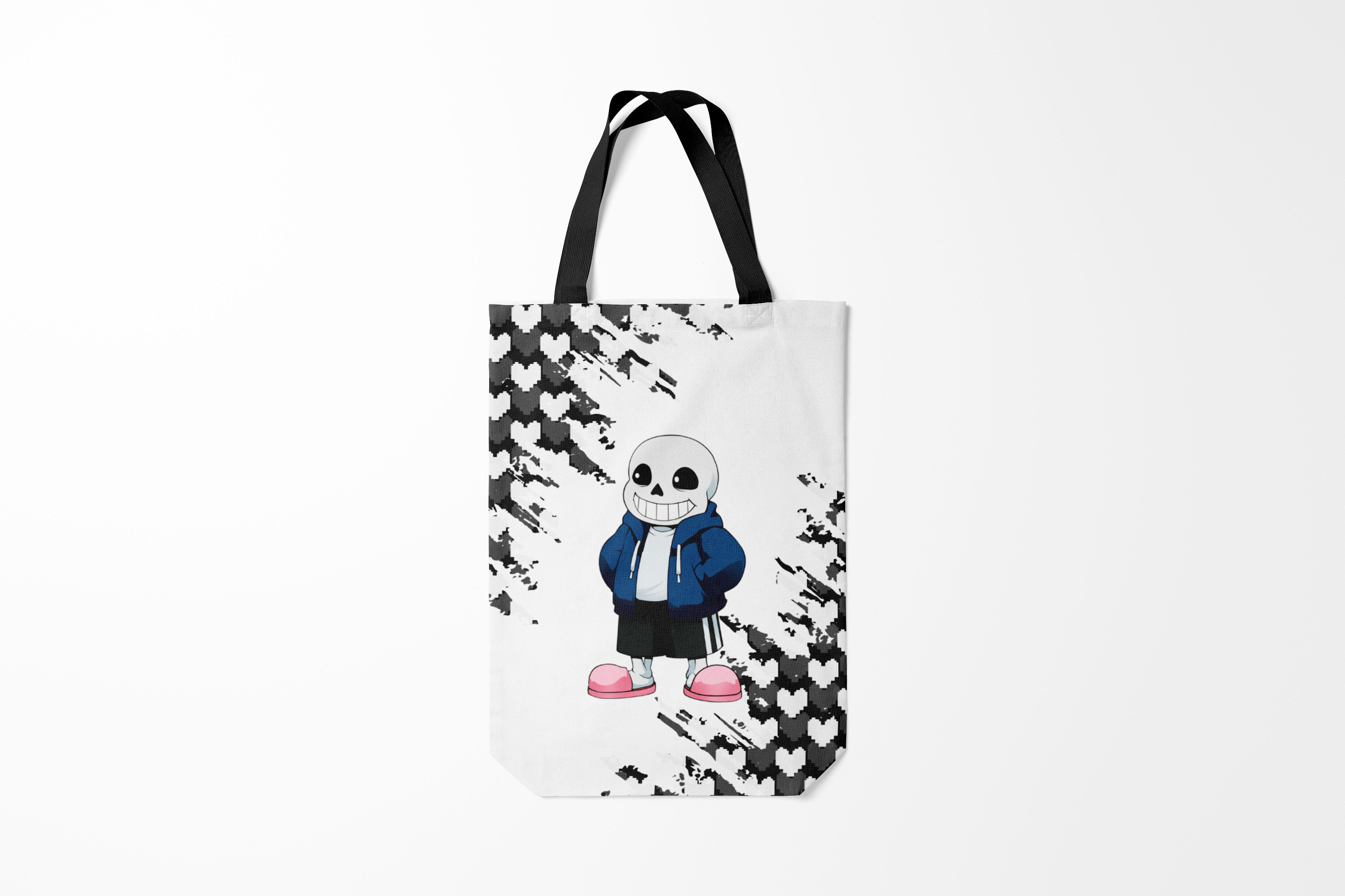 

Сумка шoппер унисекс Burnettie Undertale, белый, Undertale
