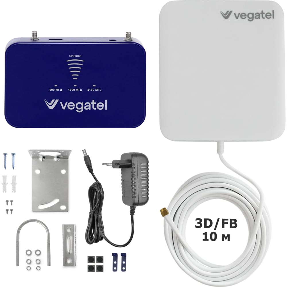 Комплект Vegatel pl-900/1800/2100 с г-образным кронштейном 15 см R92049