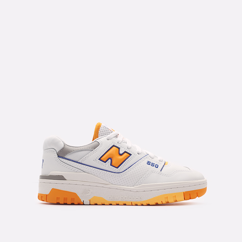 

Кеды мужские New Balance 550 белые 8 US, Белый, 550