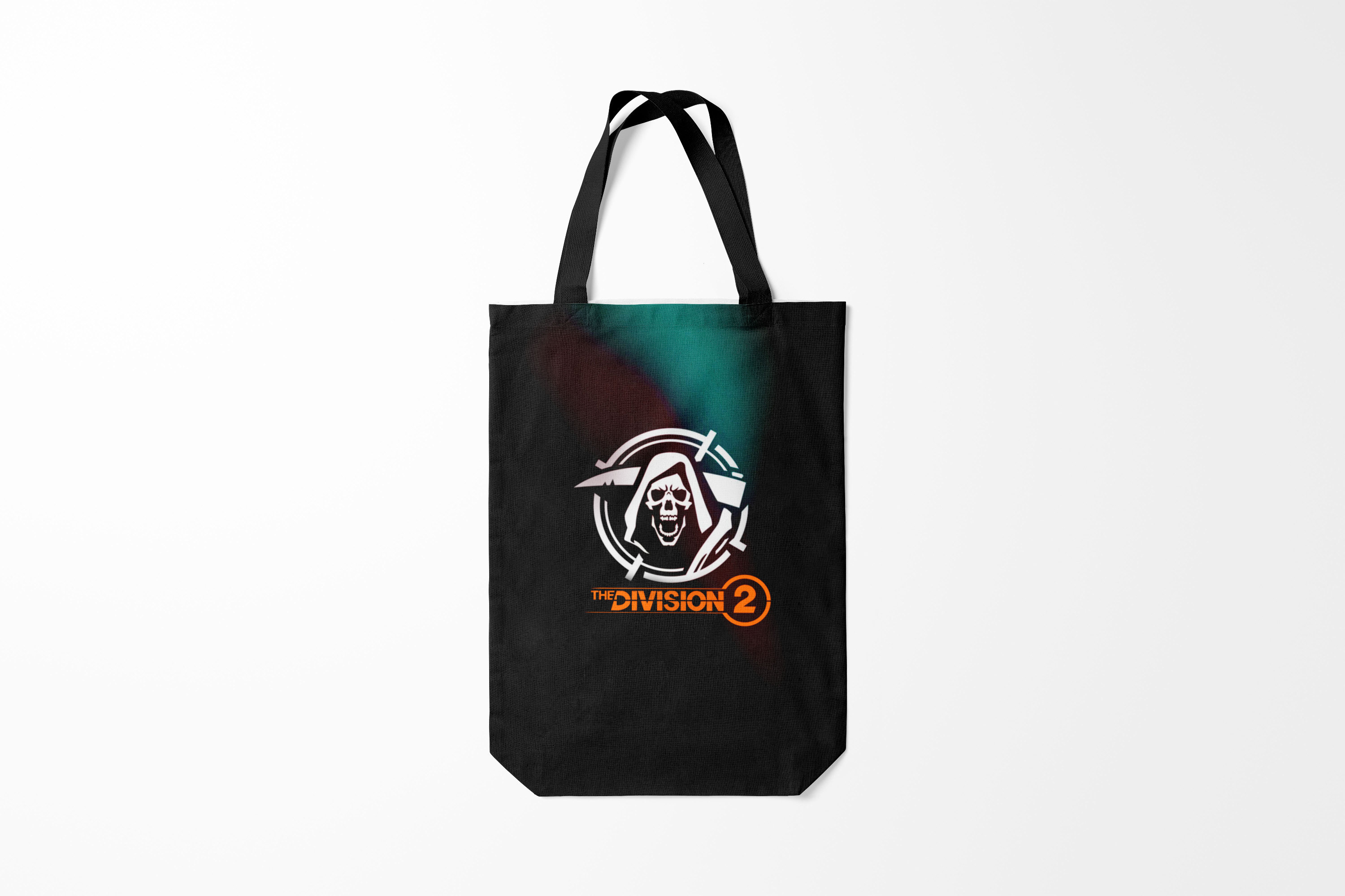 

Сумка шoппер унисекс Burnettie Tom Clancys The Division 2 Logo, черный, Tom Clancys The Division 2 Logo