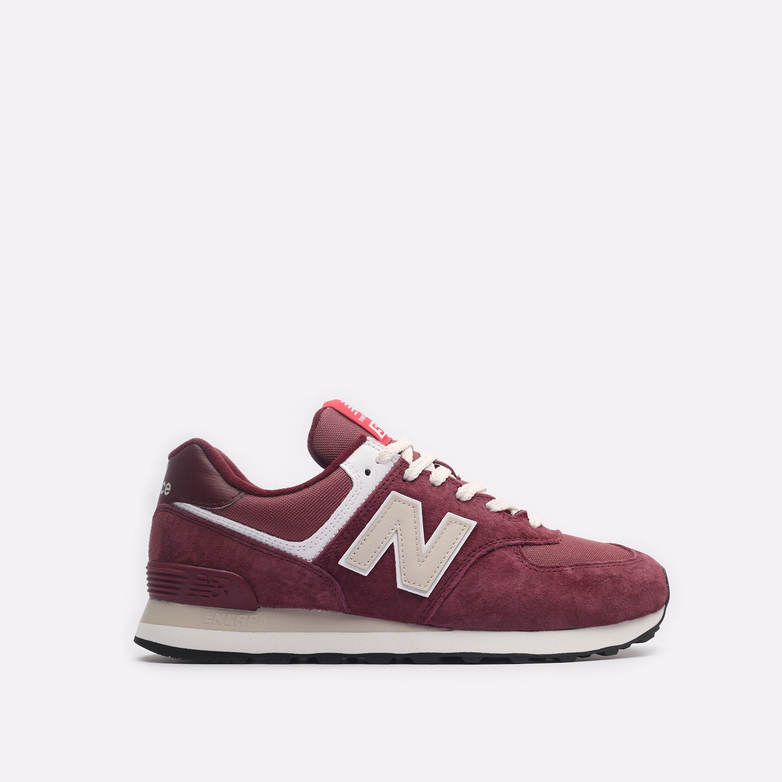 

Кроссовки мужские New Balance 574 бордовые 9 US, Бордовый, 574