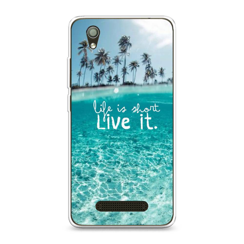 

Чехол Awog на ZTE Blade X3 / ЗТЕ Блэйд X3 "Live it", 130650-7