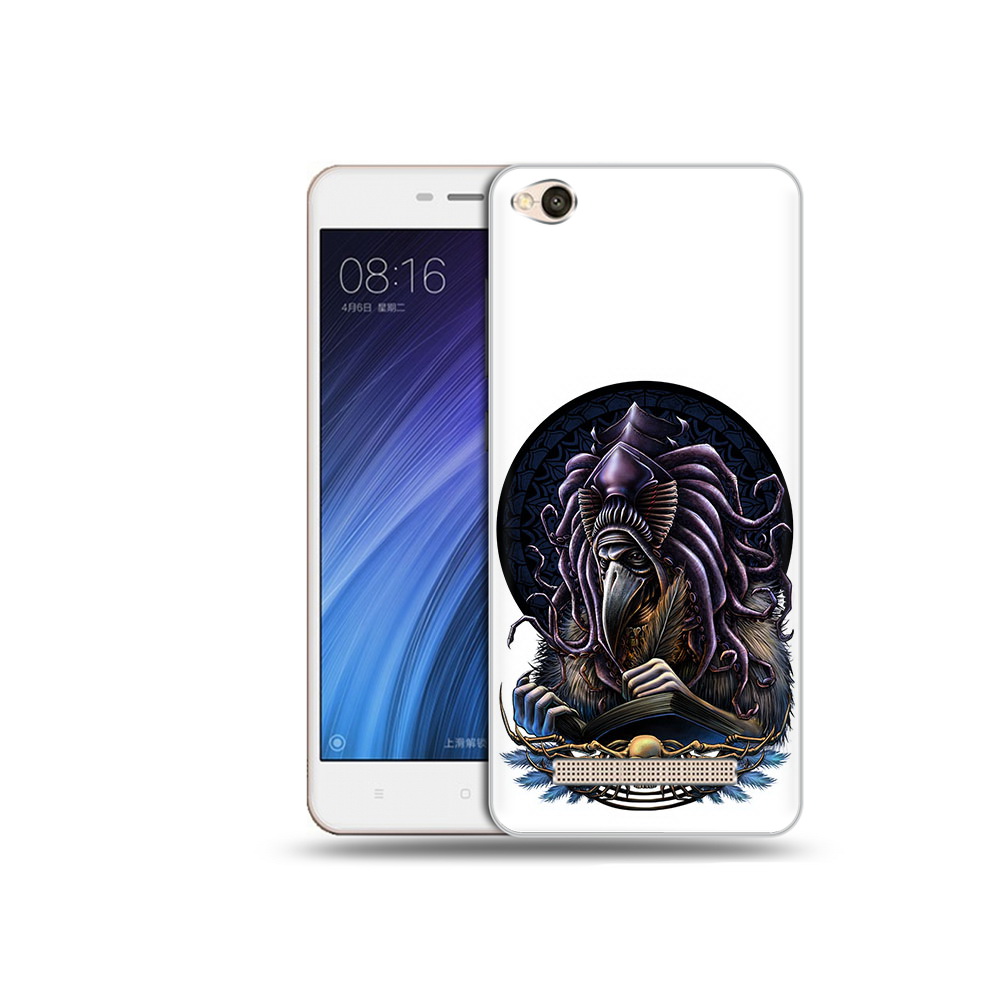 

Чехол MyPads Tocco для Xiaomi Redmi 4A умный ворон (PT46130.318.650), Прозрачный, Tocco