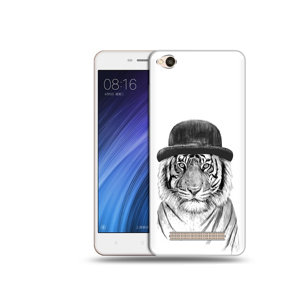 Чехол MyPads Tocco для Xiaomi Redmi 4A тигр британец (PT46130.318.641)