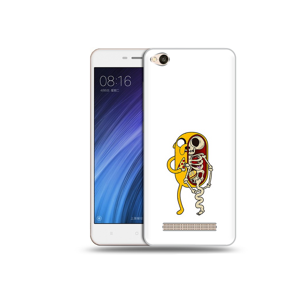 

Чехол MyPads Tocco для Xiaomi Redmi 4A Джейк скелет (PT46130.318.64), Прозрачный, Tocco