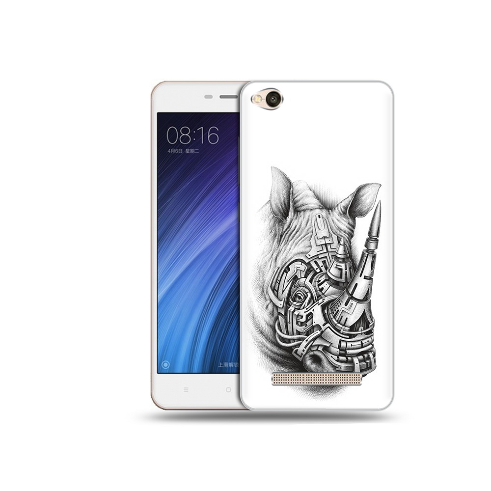 

Чехол MyPads Tocco для Xiaomi Redmi 4A стальной носорог (PT46130.318.620), Прозрачный, Tocco