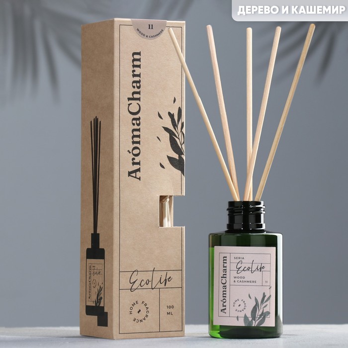 

Диффузор-парфюмерная вода "EcoLife", 100 мл, WOODS & CASHMERE