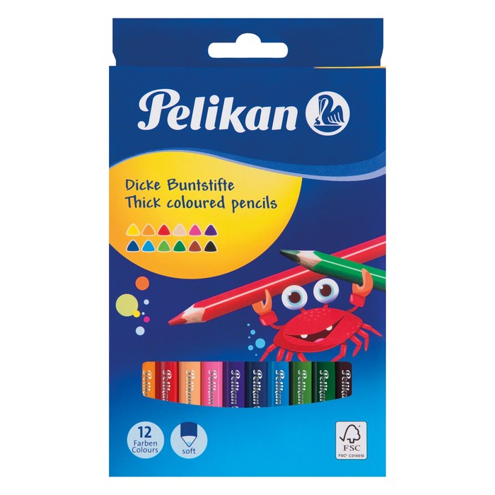 

Карандаши цветные "Pelikan", 12 цветов