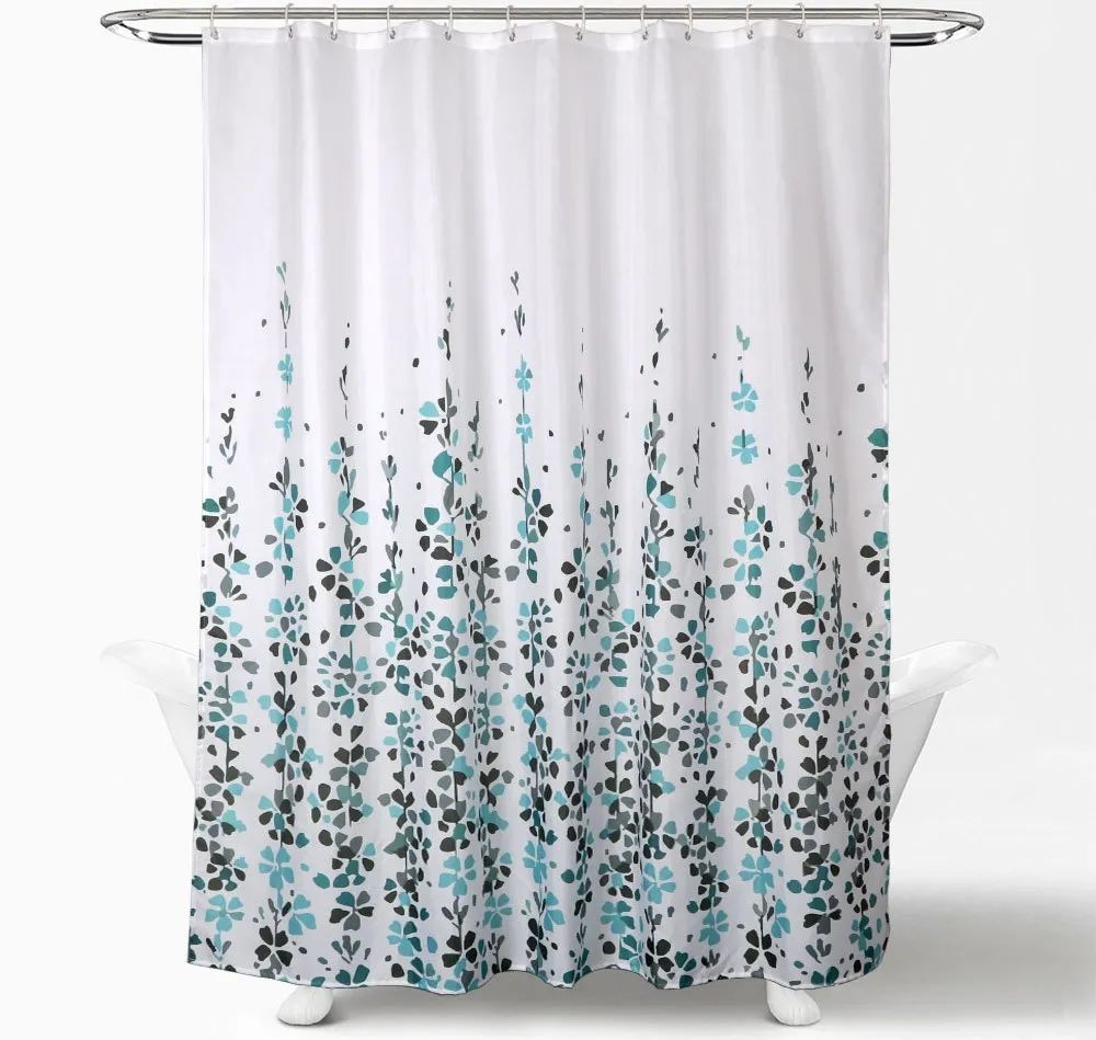

Штора для ванной Carnation Home Fashions Garland Green 180x180