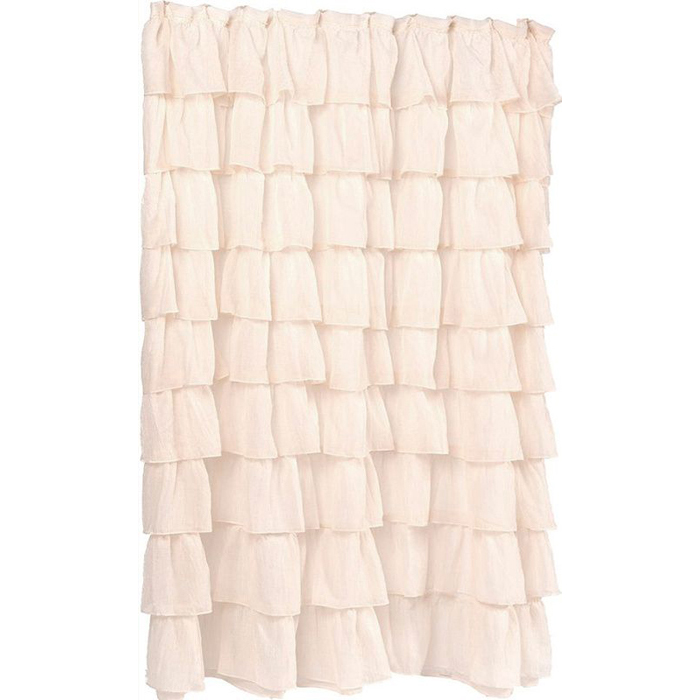 

Штора для ванной Carnation Home Fashions Carmen слоновая кость