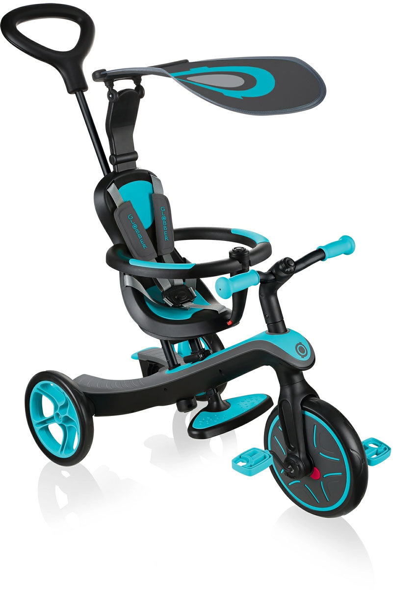 Беговел Globber TRIKE EXPLORER (4 in 1) голубой