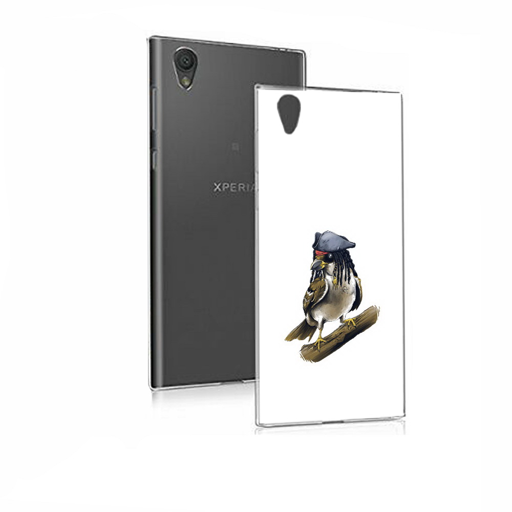 

Чехол MyPads Tocco для Sony Xperia E5 Джек воробей (PT50363.248.65), Прозрачный, Tocco