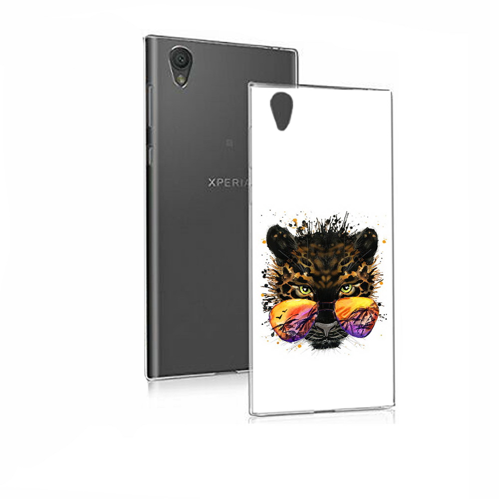 

Чехол MyPads Tocco для Sony Xperia E5 тропический леопард (PT50363.248.649), Прозрачный, Tocco