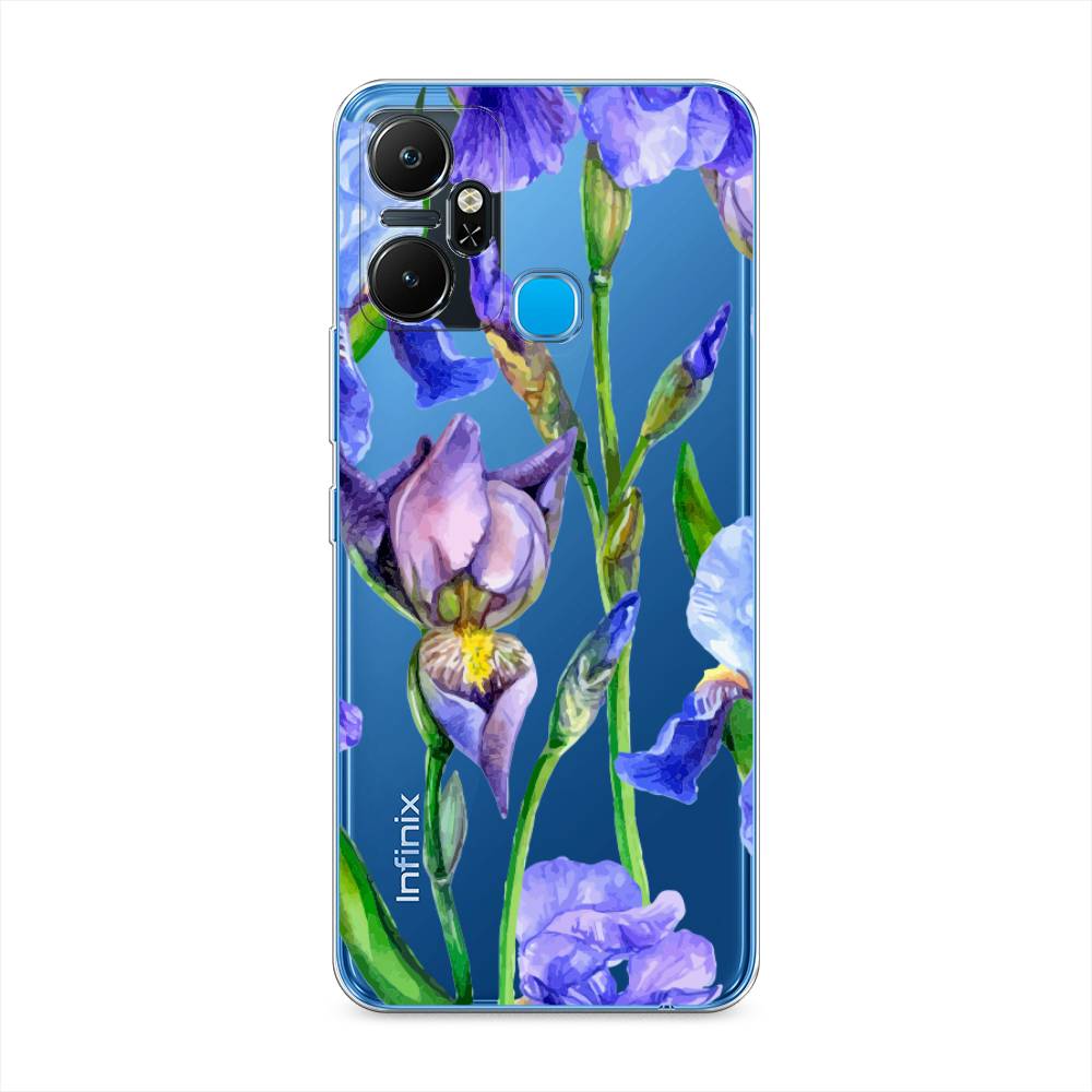 

Чехол Awog "Синие ирисы" на Infinix Smart 6 Plus / Инфиникс Смарт 6 Плюс, Фиолетовый;голубой;зеленый, 3102350-8