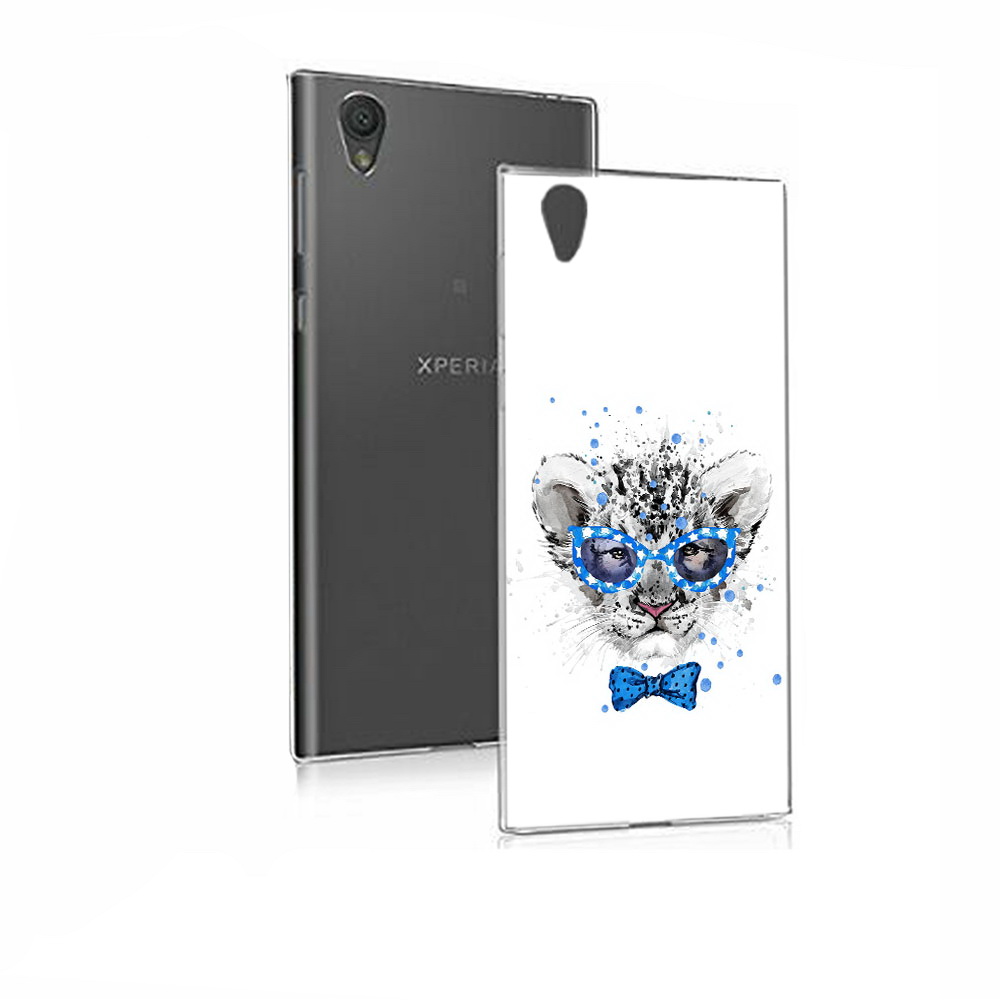 

Чехол MyPads Tocco для Sony Xperia E5 тигренок с бабочкой (PT50363.248.642), Прозрачный, Tocco