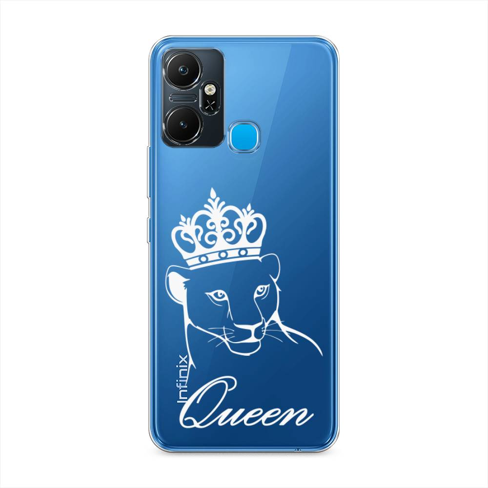 

Чехол Awog "Львица королева" на Infinix Smart 6 Plus / Инфиникс Смарт 6 Плюс, Бежевый;прозрачный, 3102350-7