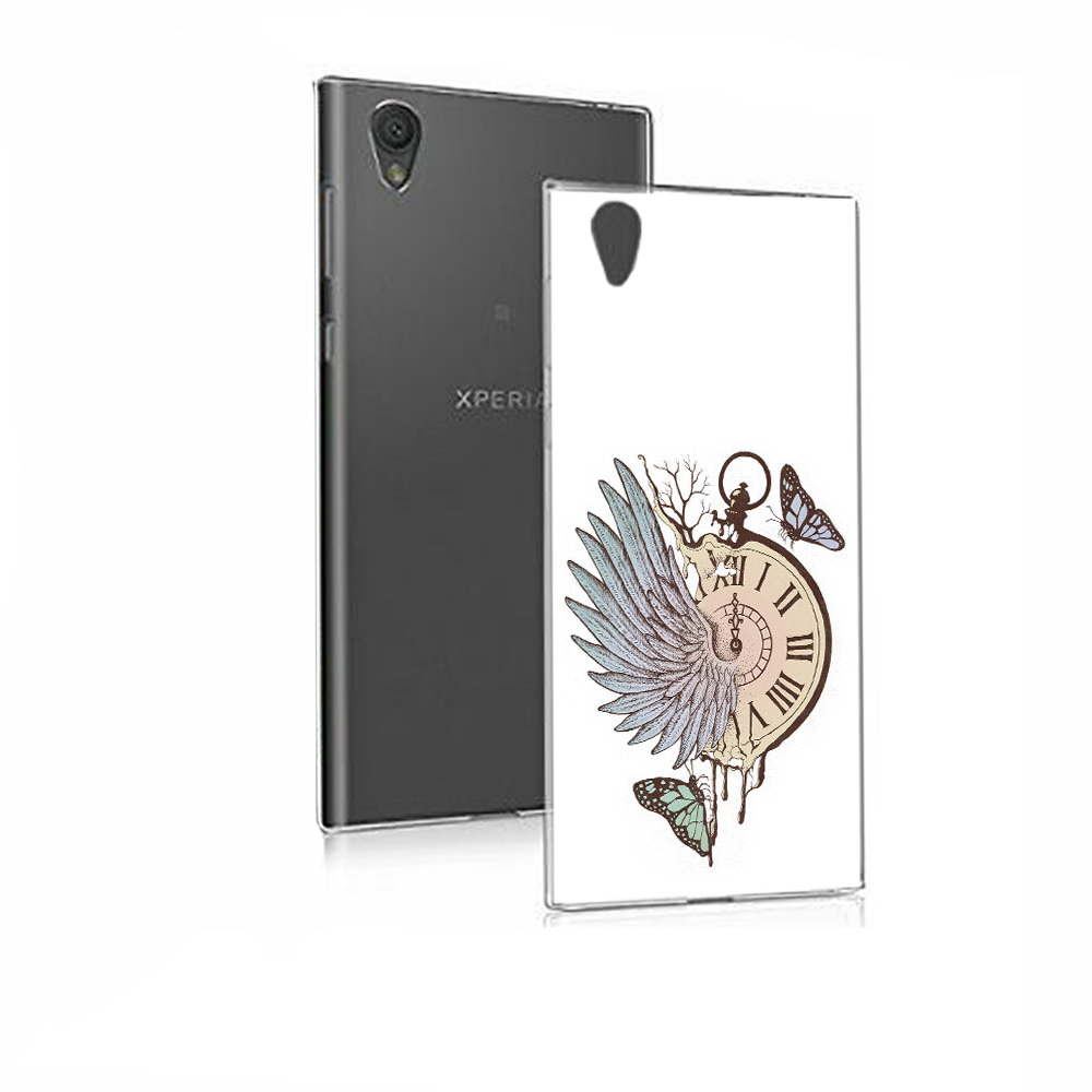 Чехол MyPads Tocco для Sony Xperia E5 страинные часы с крылом (PT50363.248.626)