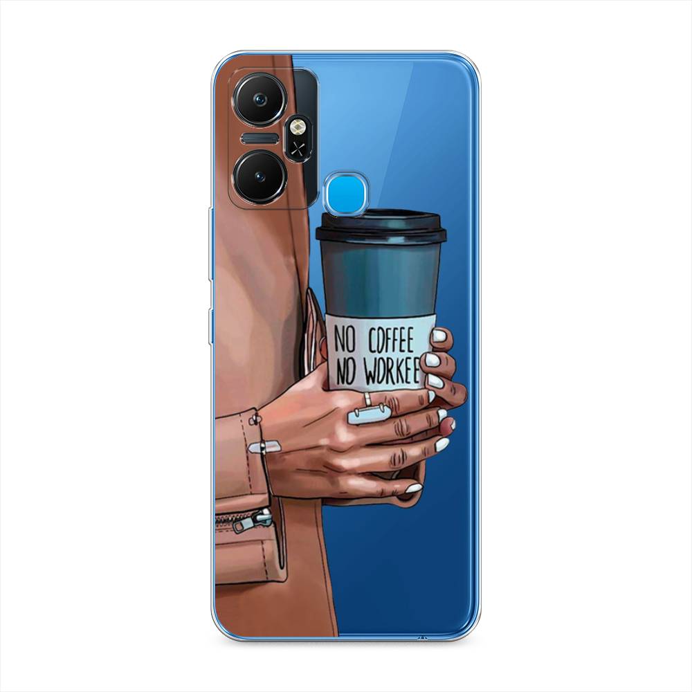 

Чехол Awog "No coffee" на Infinix Smart 6 Plus / Инфиникс Смарт 6 Плюс, Коричневый;серый, 3102350-7